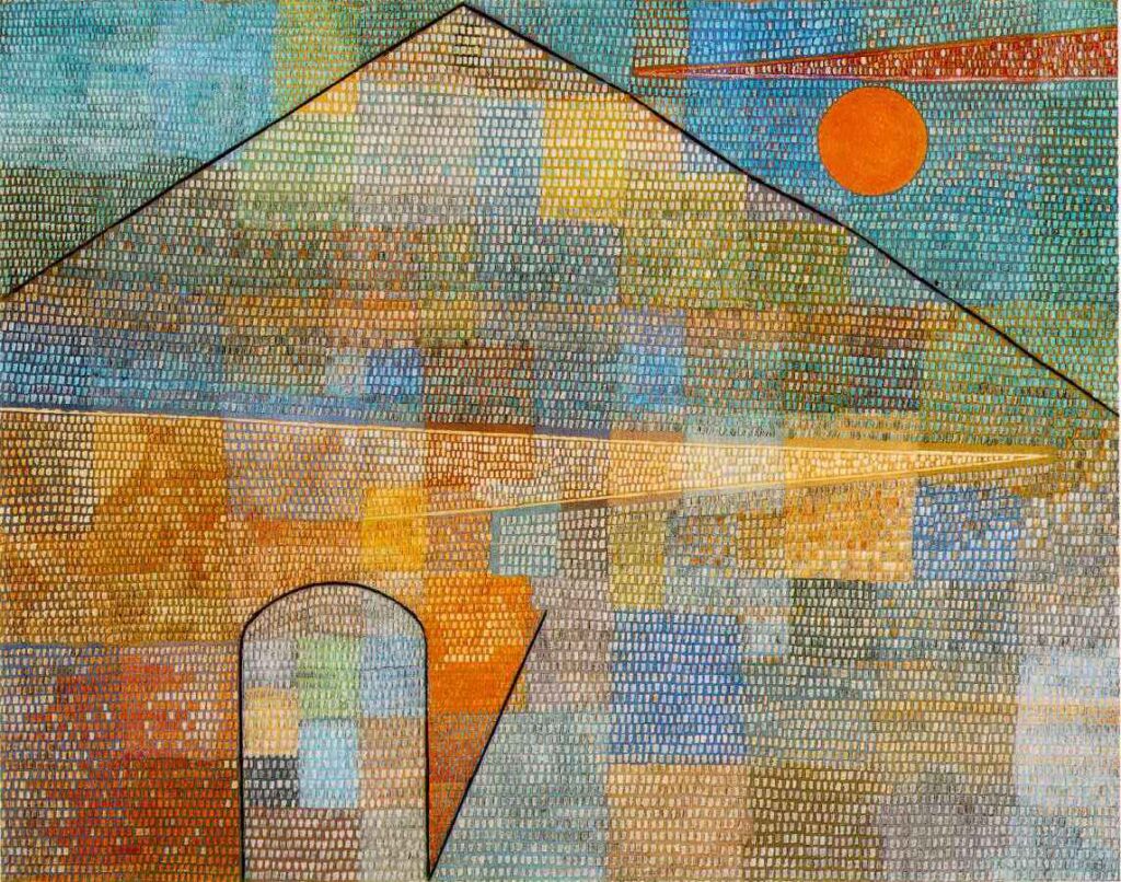 Ad Parnassum (1932) - Paul Klee Tablo