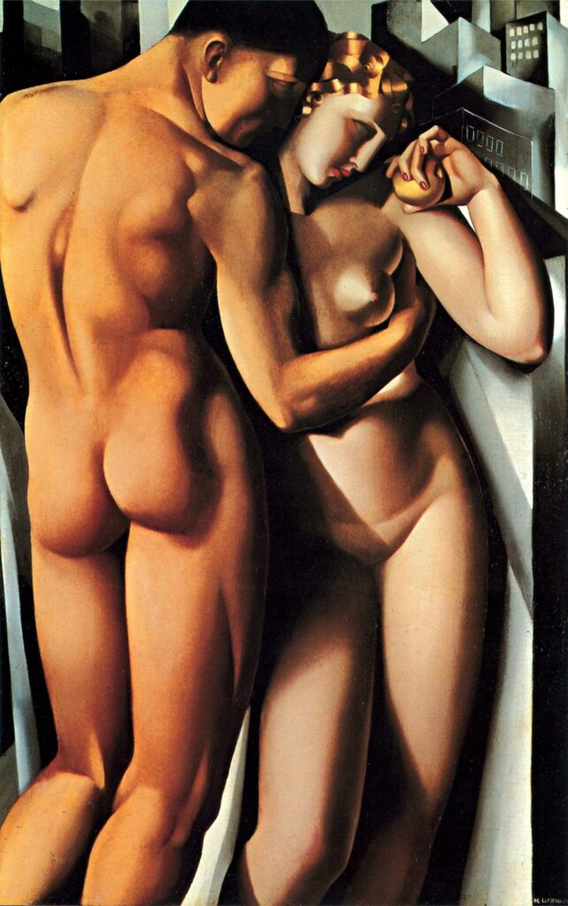 Adam and Eve (1932) - Tamara de Lempicka Tablo