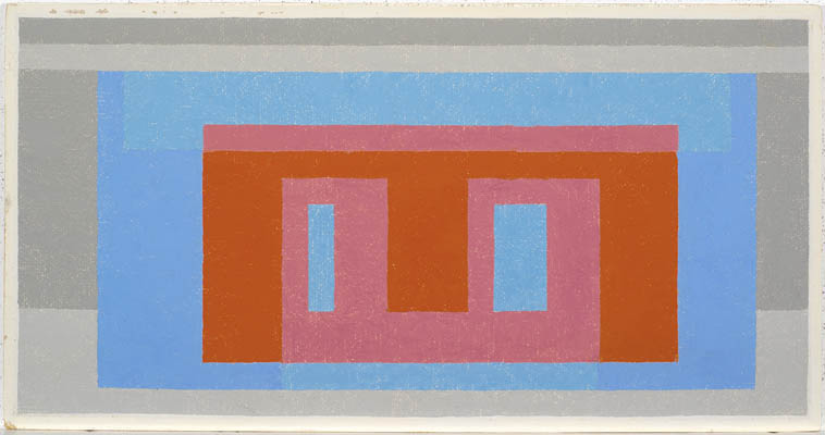 Adobe (Variant) Luminous Day (1947) – Josef Albers Tablo