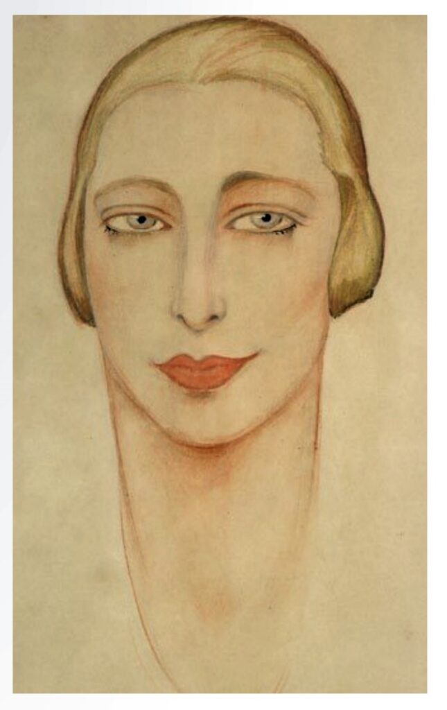 Adrienne Sipska (1925) - Gerda Wegener Tablo