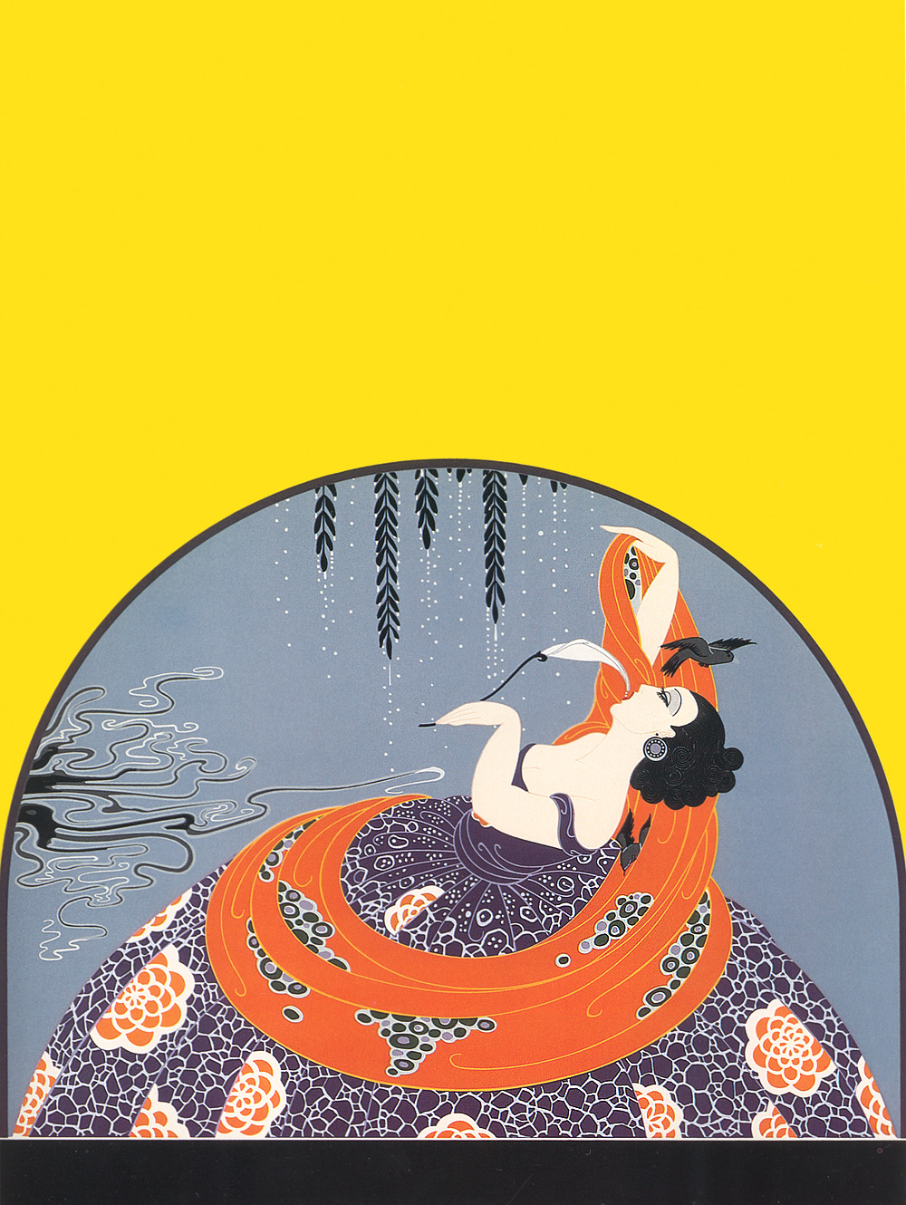 After the Rain - Erté Tablo kanvas tablo
