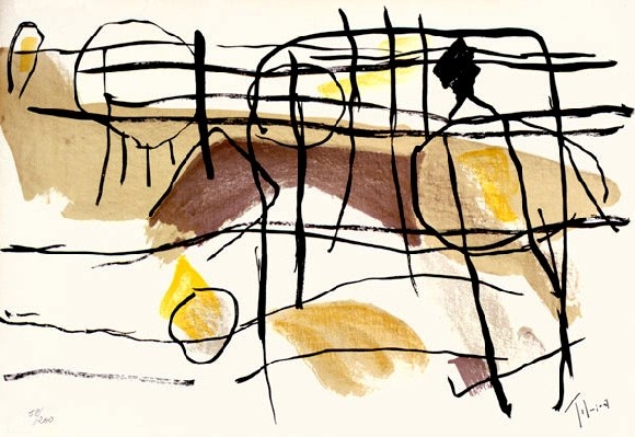 Age de fer II (1956) – Pierre Tal-Coat Tablo