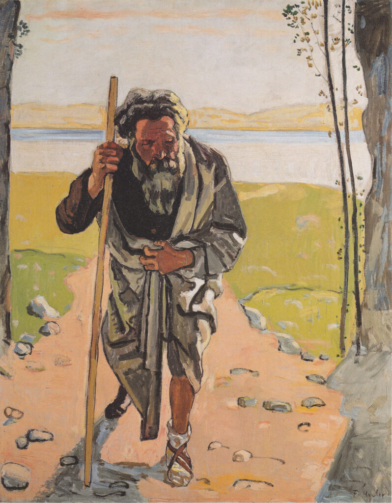 Ahasver (1910) - Ferdinand Hodler Tablo
