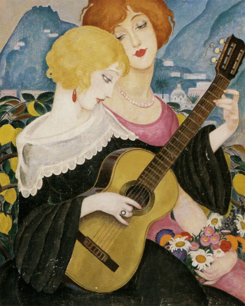 Air De Capri (1923) – Gerda Wegener Tablo