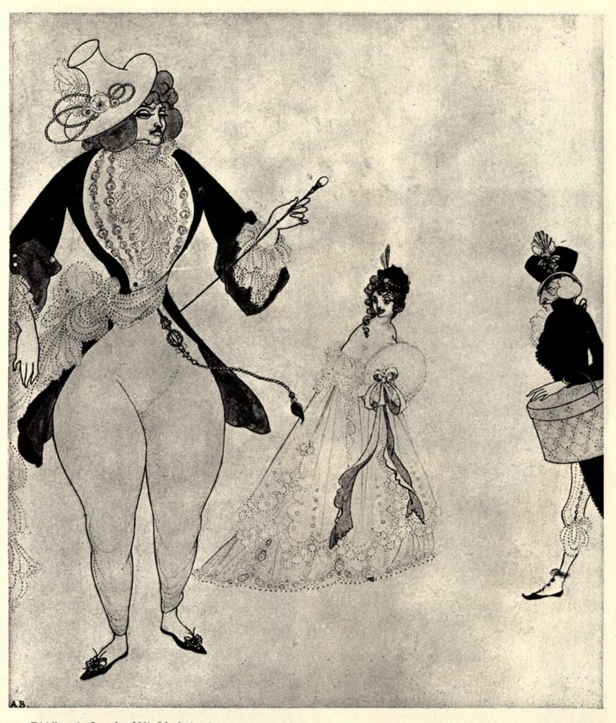 Albert in search of his ideals (1897) - Aubrey Beardsley Tablo