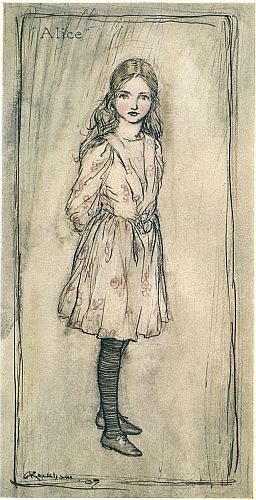 Alice – Arthur Rackham Tablo