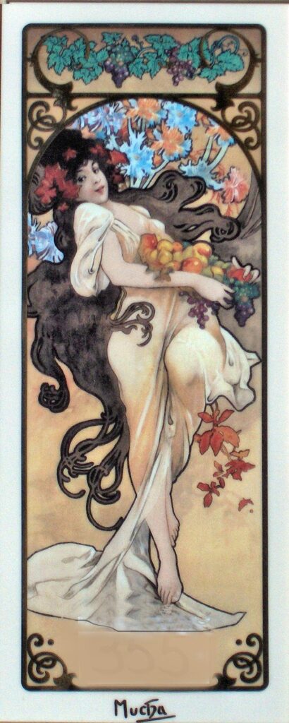 Amethyst (1897) - Alphonse Mucha Tablo