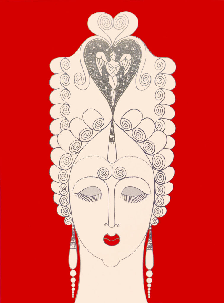Amoureuse – Erté Tablo