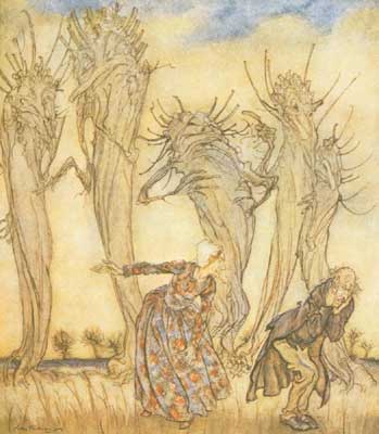 And that is the story of Mr. and Mrs. Vinegar – Arthur Rackham Tablo