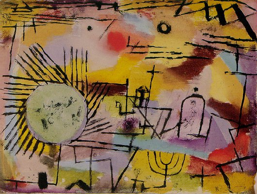 Angel Still Feminine (1939) – Paul Klee Tablo