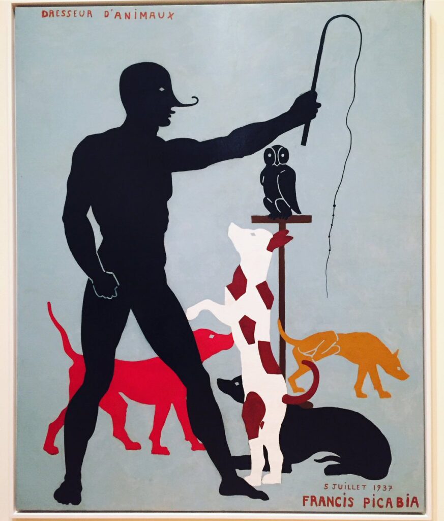 Animal Trainer (1923) - Francis Picabia Tablo