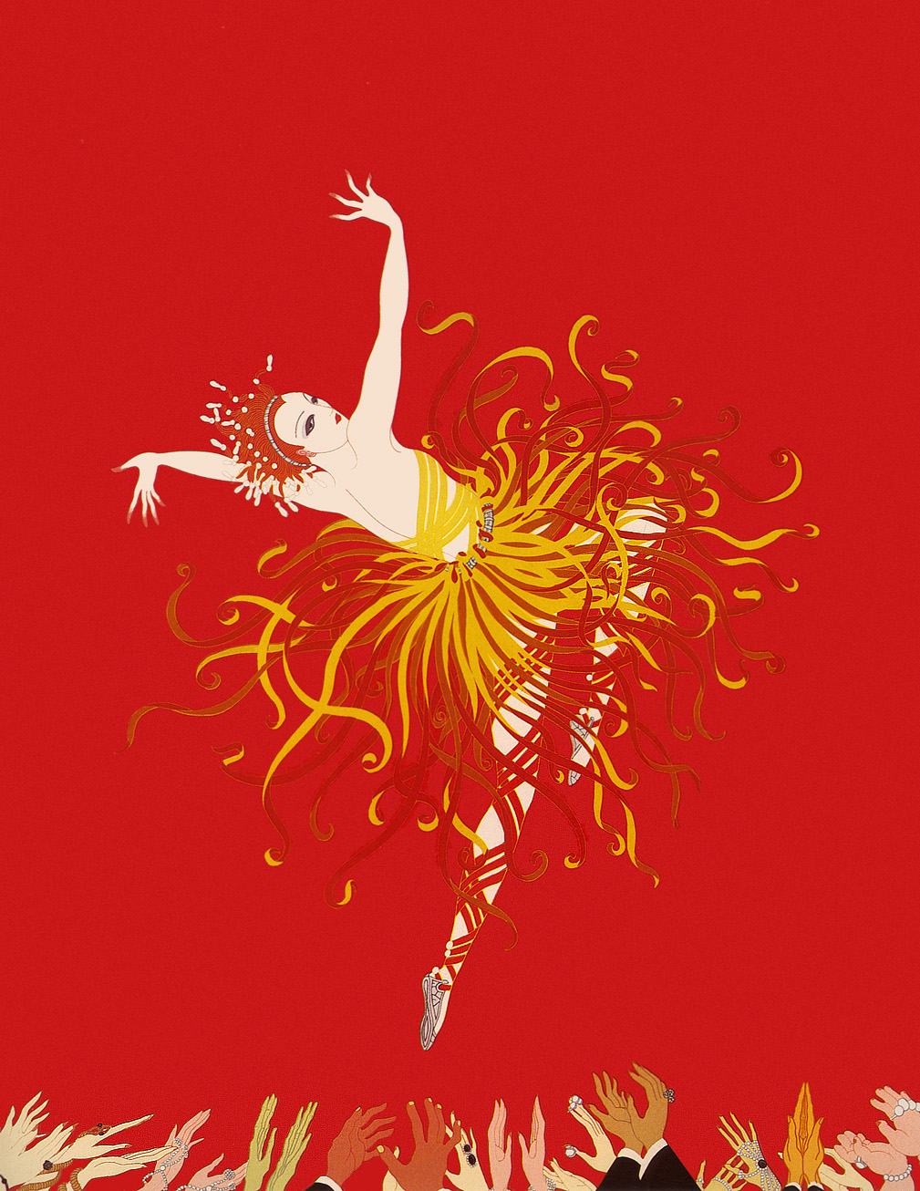 Applause - Erté Tablo kanvas tablo