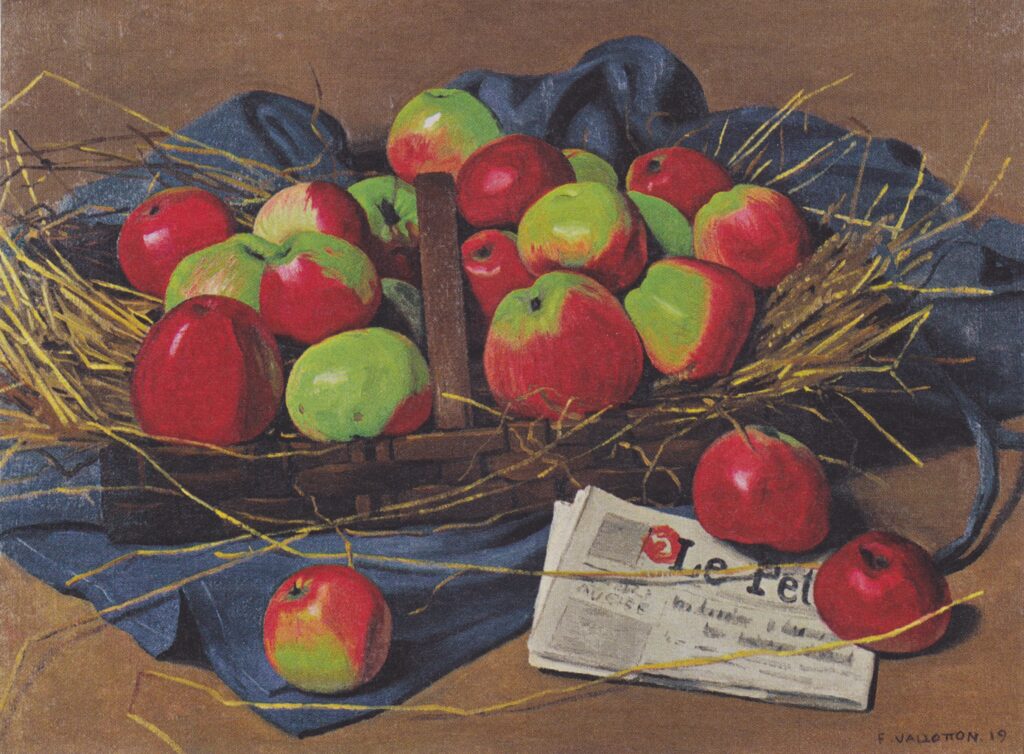 Apples (1919) - Félix Vallotton Tablo