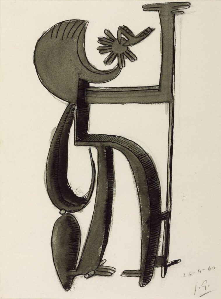 Architectural Figure No. 2 (1940) - Julio Gonzalez Tablo