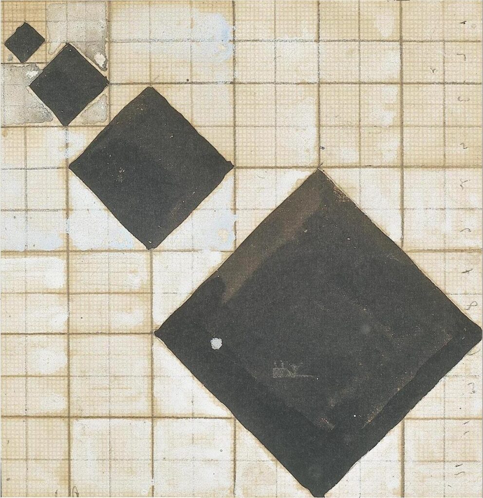 Arithmetic composition (1929) - Theo van Doesburg Tablo