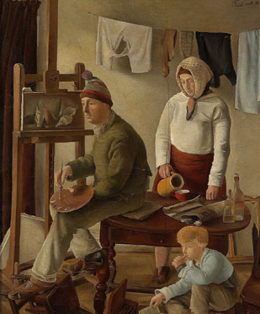 Artist’s Family – Greta Freist Tablo
