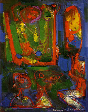 Asklepois (1947) – Hans Hofmann Tablo
