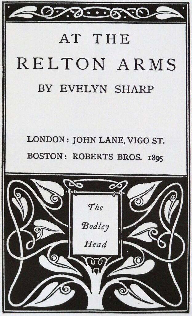 At The Relton Arms (1895) - Aubrey Beardsley Tablo