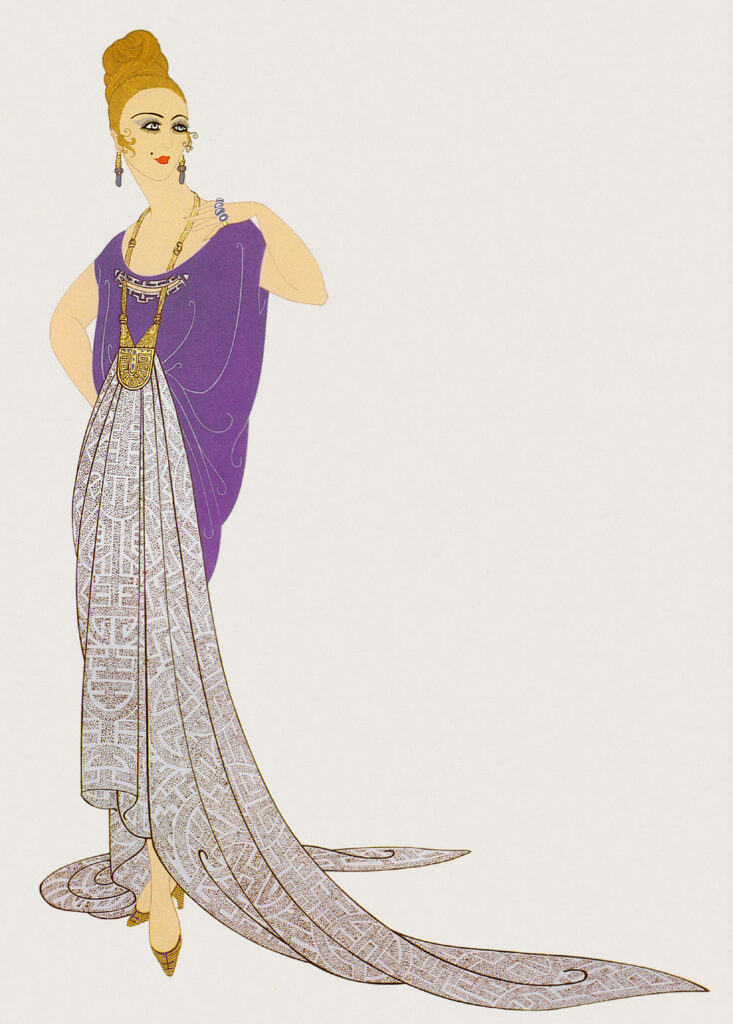 At the Ball - Erté Tablo