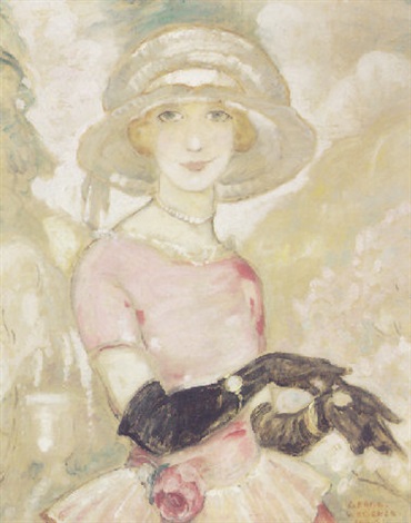 Au Gants Noirs (1920) – Gerda Wegener Tablo