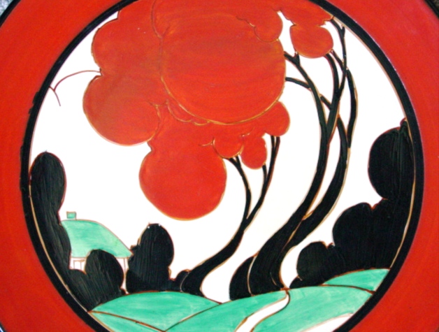 Autumn Pattern (1930) – Clarice Cliff Tablo