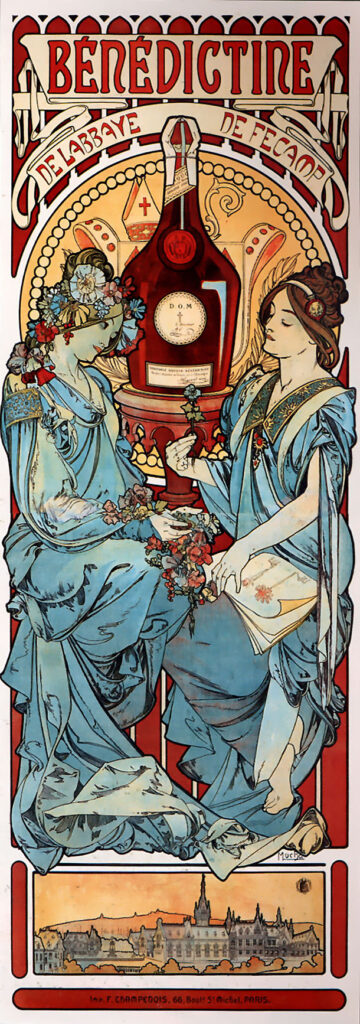 Bénédictine (1898) - Alphonse Mucha Tablo
