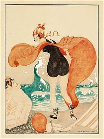 Badepiger (1917) – Gerda Wegener Tablo