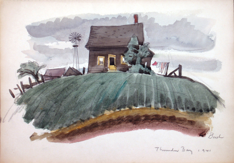 Bay (1941) – Jack Bush Tablo