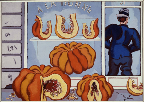 Big Pumpkin Event (1948) – Jean Hélion Tablo