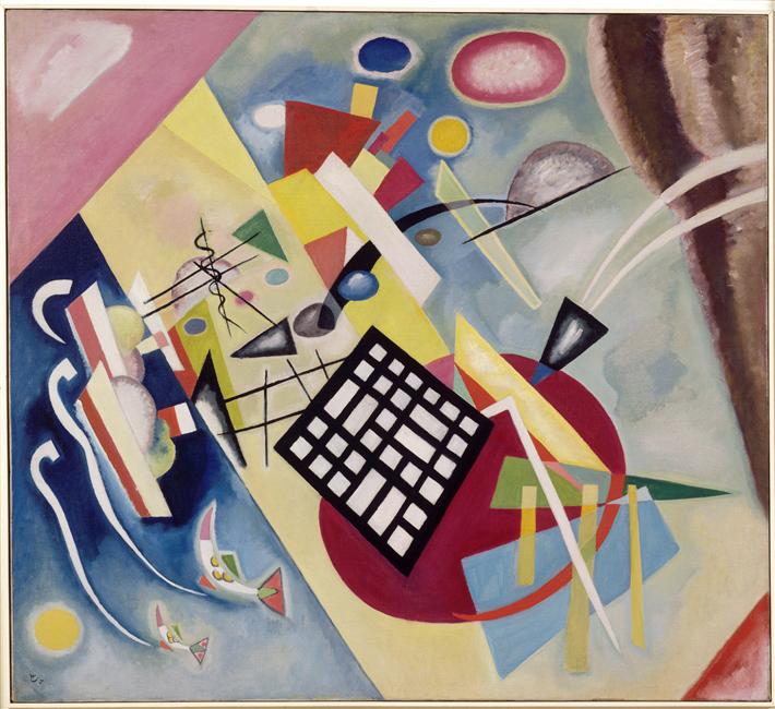 Black Frame (1922) – Wassily Kandinsky Tablo