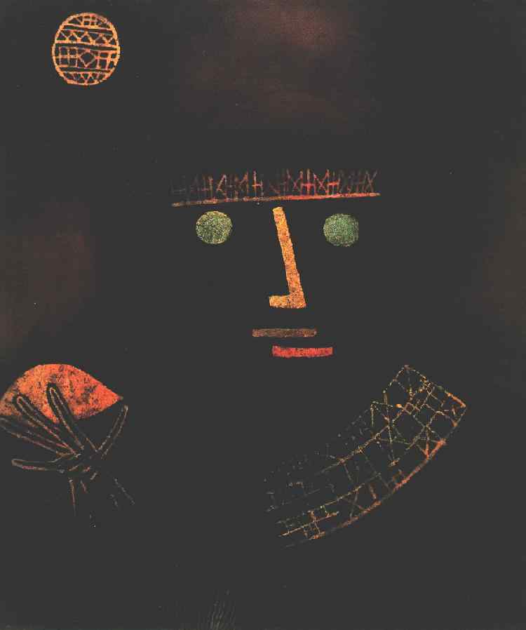 Black Knight (1927) – Paul Klee Tablo