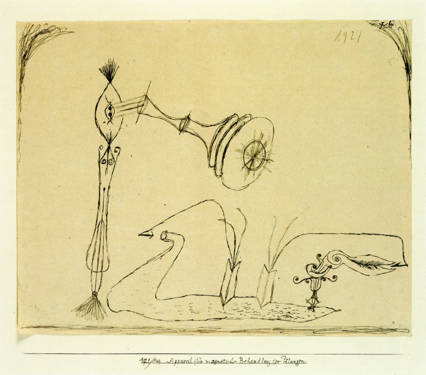 Blue bird pumpkin (1939) – Paul Klee Tablo