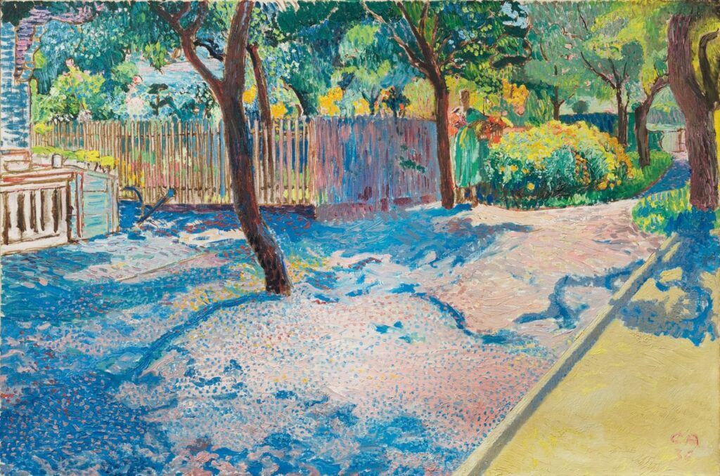 Blumengarten (1936) - Cuno Amiet Tablo