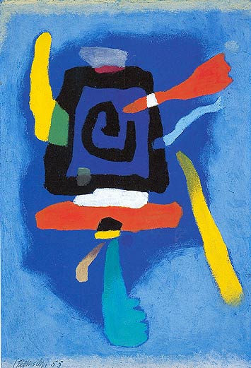 Bluxao (1955) – Willi Baumeister Tablo