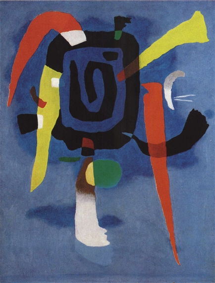Bluxao V (1955) – Willi Baumeister Tablo