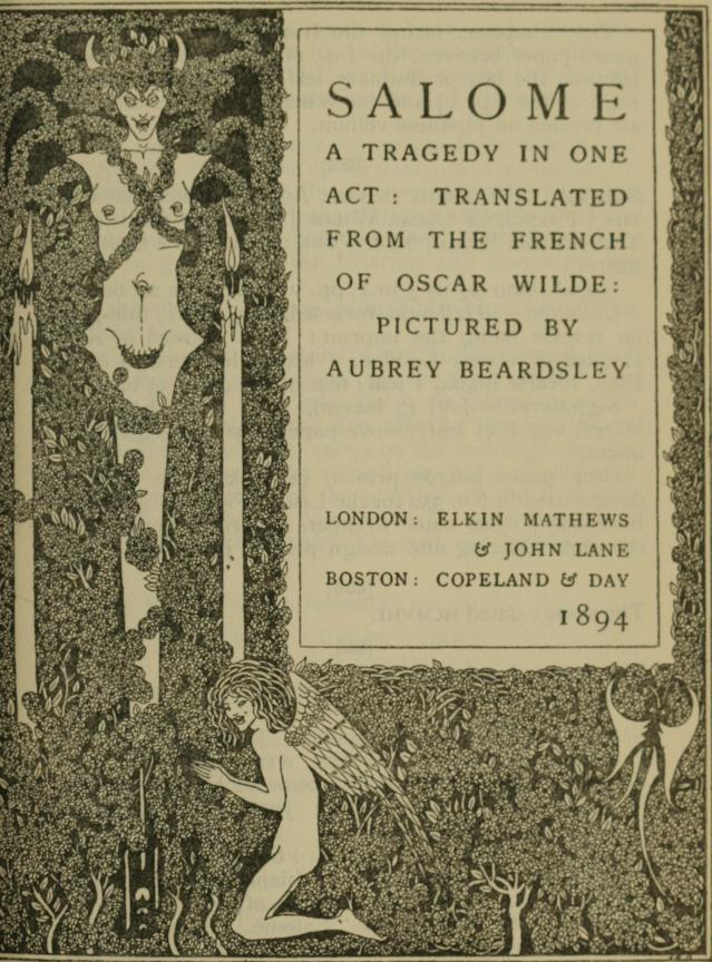 Book illustration (1894) – Aubrey Beardsley Tablo