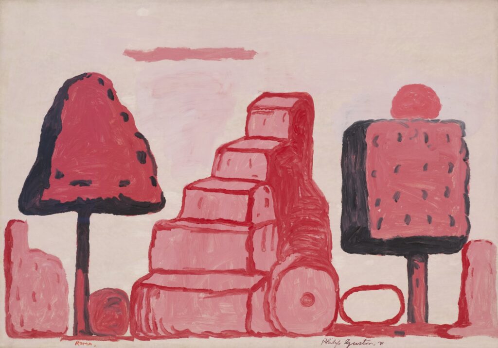 Box Tree, Rome - Philip Guston Tablo