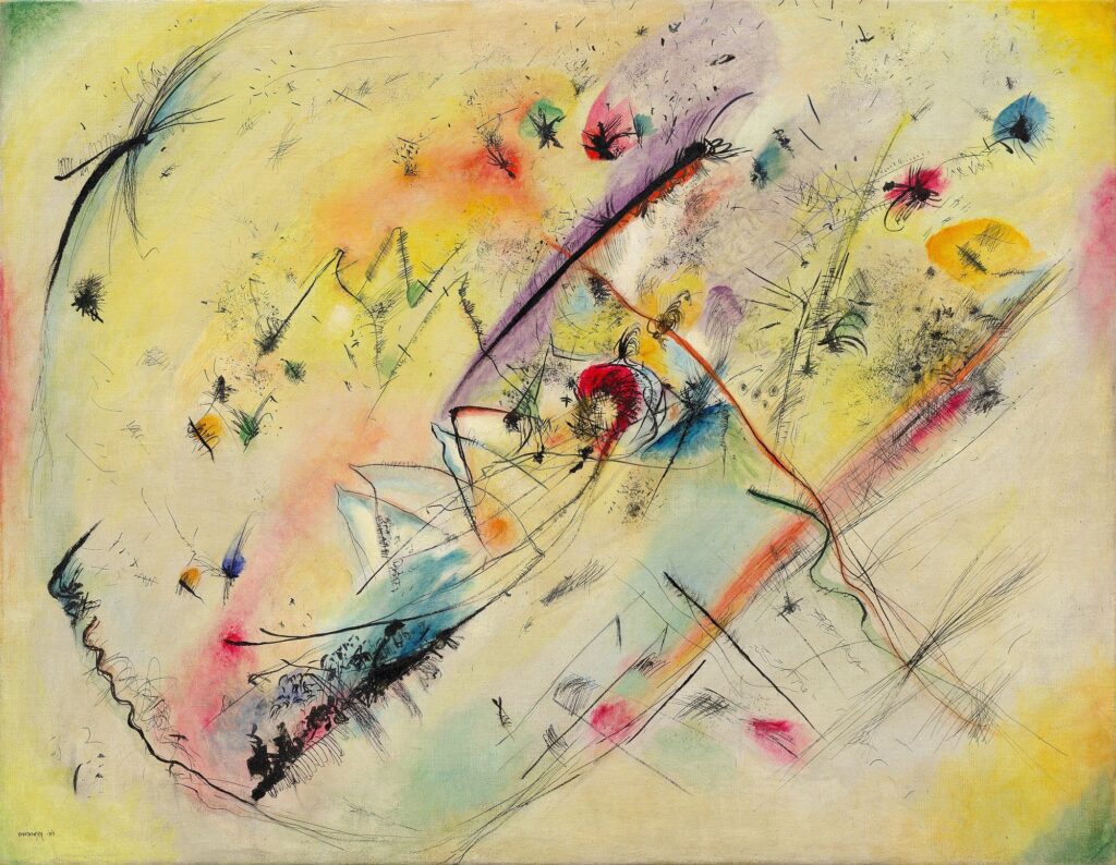 Bright Picture (1913) - Wassily Kandinsky Tablo
