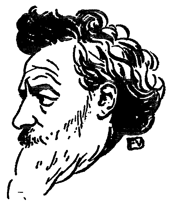 British designer and writer William Morris (1896) – Félix Vallotton Tablo