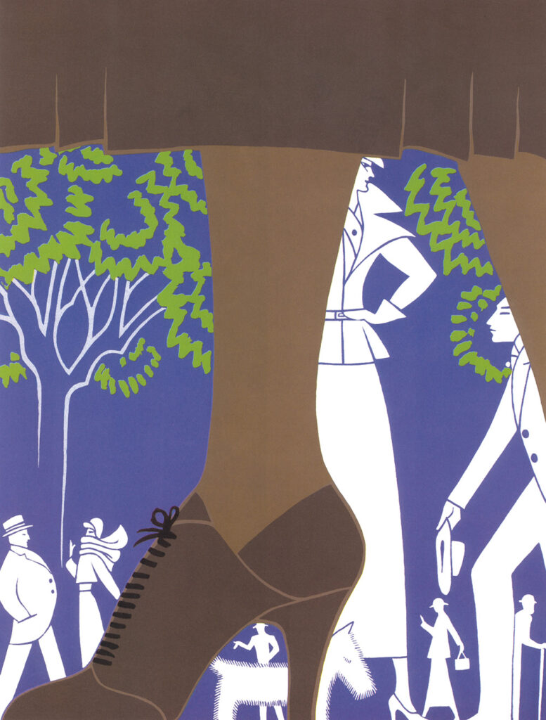 Brown Boot – Erté Tablo