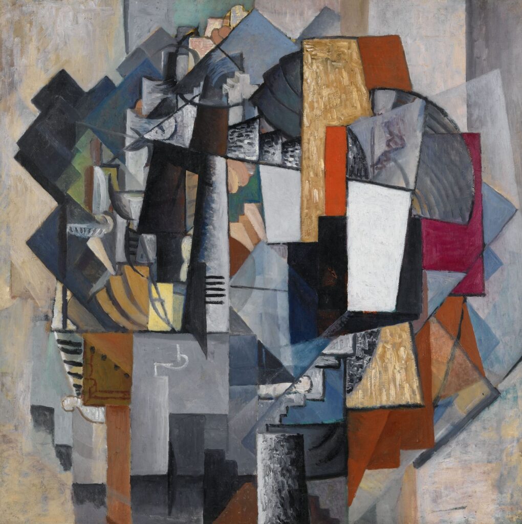 Bureau and Room (1913) - Kazimir Malevich Tablo