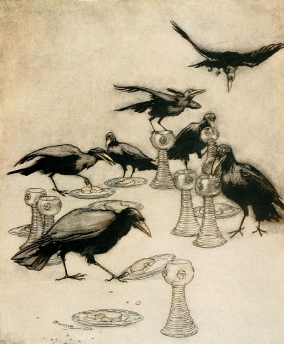 But they said one after another – Arthur Rackham Tablo