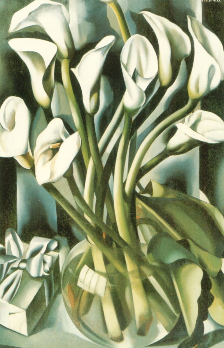 Calla Lillies (1941) – Tamara de Lempicka Tablo
