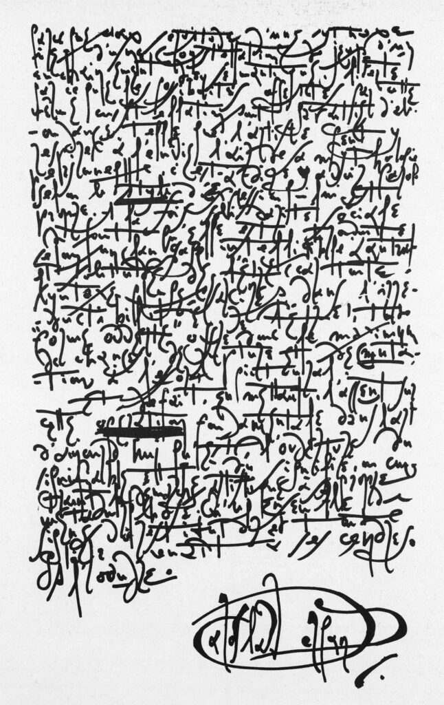 Calligraphie - Jaroslav Serpan Tablo
