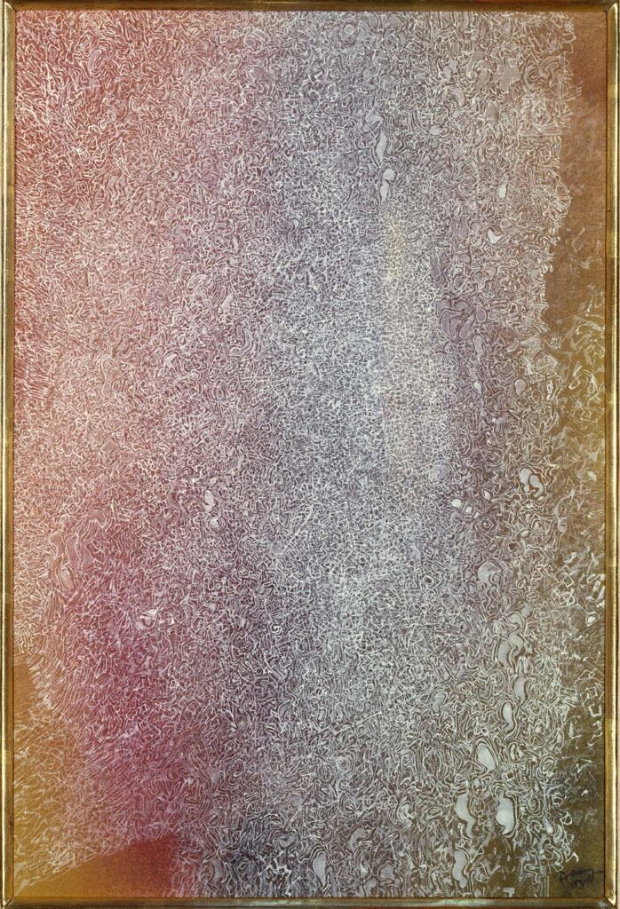 Canticle (1954) - Mark Tobey Tablo