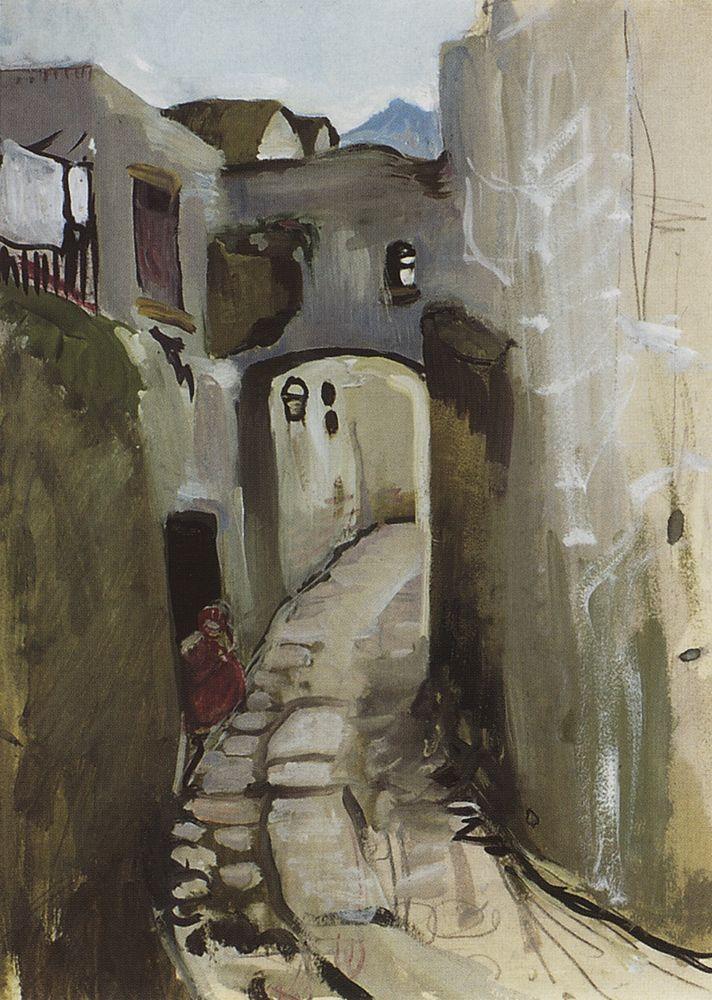 Capri (1903) – Zinaida Serebriakova Tablo