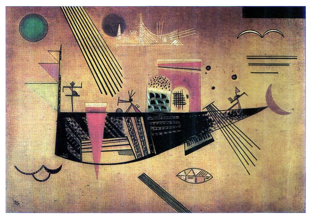 Capricious (1930) – Wassily Kandinsky Tablo