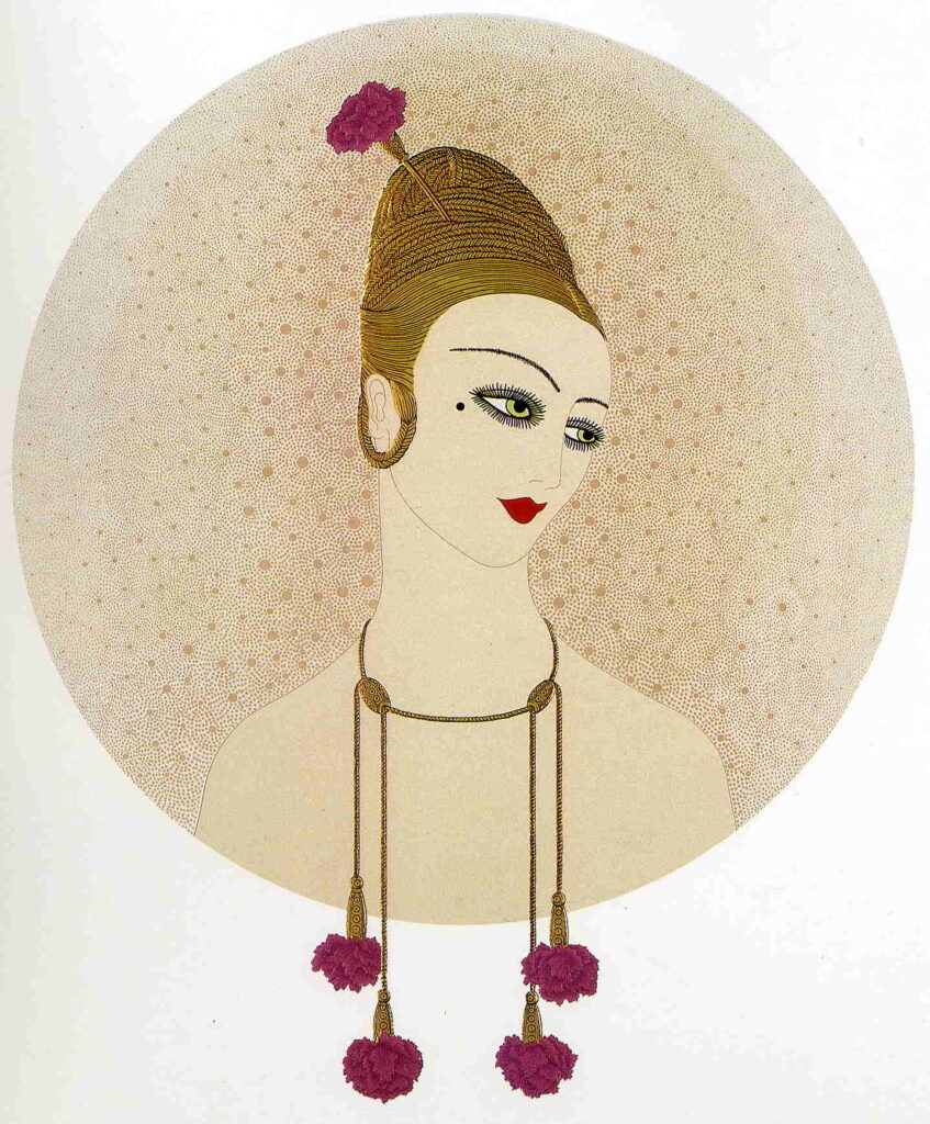 Carnations – Erté Tablo
