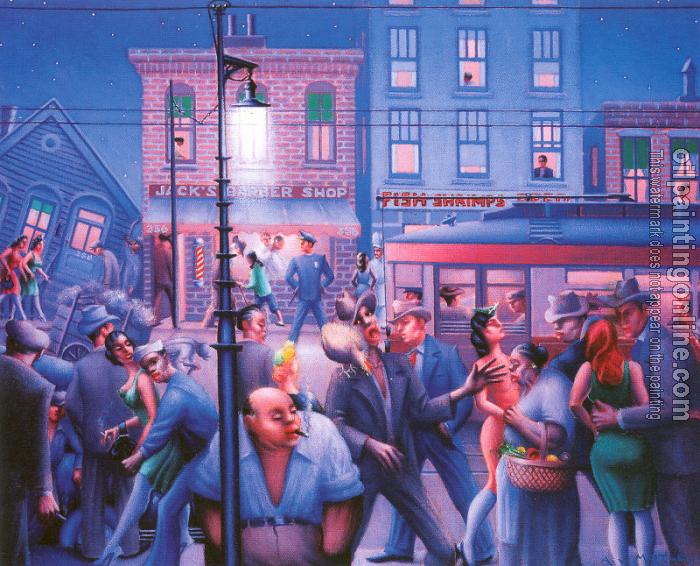 Casey and Mae in the Street (1948) – Archibald Motley Tablo