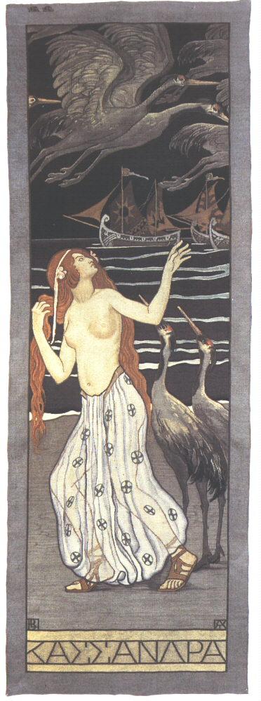Cassandra (1908) – Aladár Körösfői-Kriesch Tablo